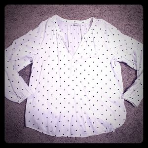 OLD NAVY Peasant Top - L